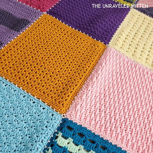 Ravelry: Stash Busting Sampler Afghan 2019 pattern by Heather J Anderson