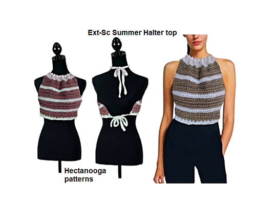 3092 - Ext-Sc Halter Top