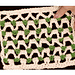 Picot Trellis Stitch (Lattice Stitch) pattern