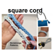 square cord pattern