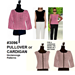 3096 Square Neck Pullover pattern
