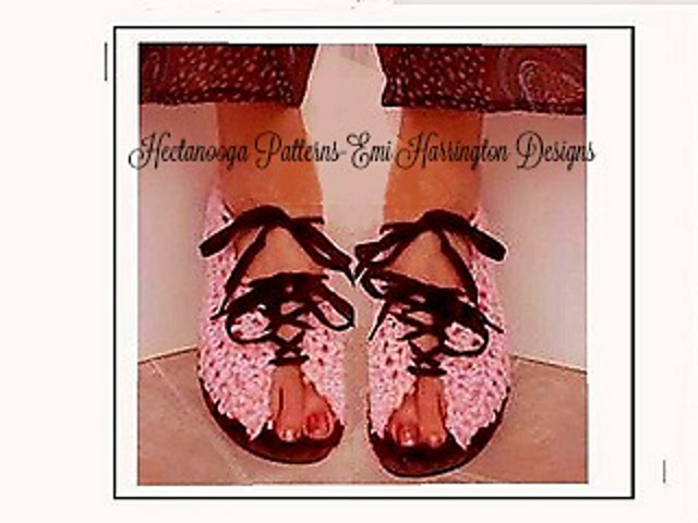 PINK LACED TOP SUMMER SANDALS