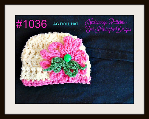 1036 - AG Doll Hat photo 2