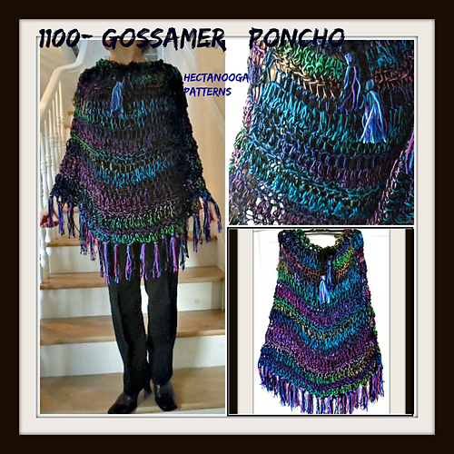 1100 - GOSSAMER Poncho Cape photo 3