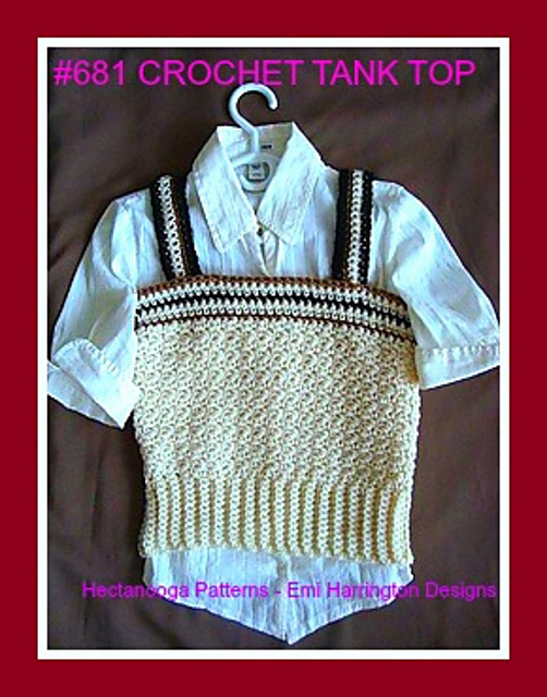 681 CROCHET TANK TOP