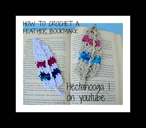 crochet feather photo 3