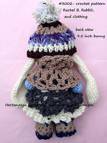 Ravelry: 3002-RACHEL Bunny Rabbit pattern by Emi Harrington