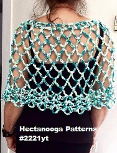 2221yt- BREEZY Rectangle Shawl photo 5