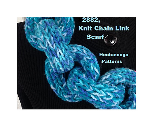 2882 - Chain Link Skjerf - Emi Harrington