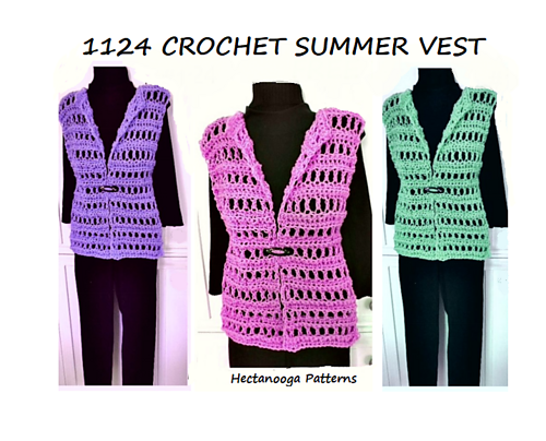 1124yt- Women's summer vest photo 2