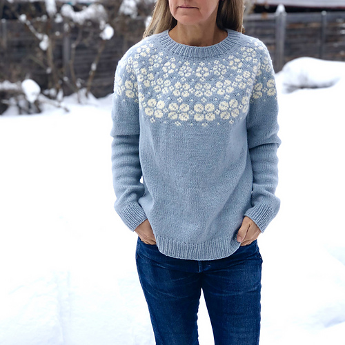 Søtt Blomstring Genser - Heidi Kirrmaier