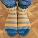 Bumblebee Socks pattern 