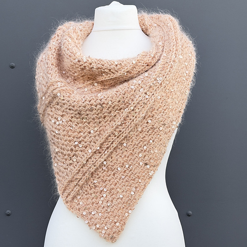 Deep Lagoon Shawl