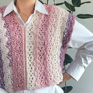 Ravelry: Rosaline Vest pattern by Jelena Nemcenko