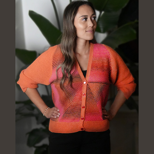 Hexa Maxi Cardi