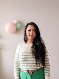 Duo Petit duvet & Féline, Le chat qui tricote