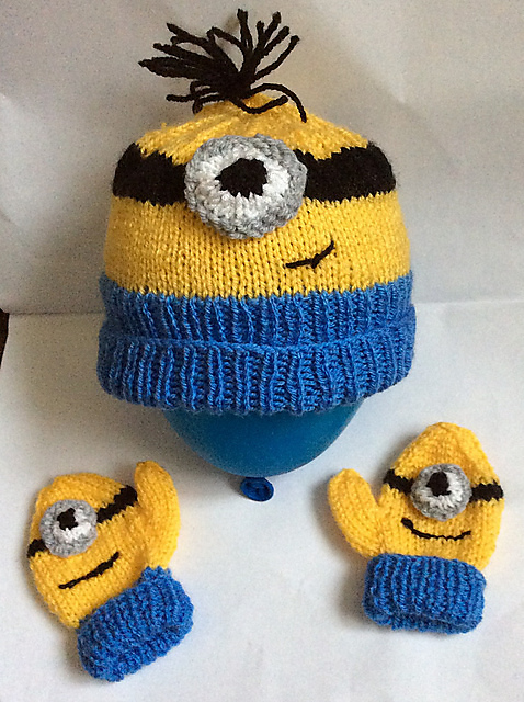 Ravelry: Toddler Minion Hat pattern by Hennie