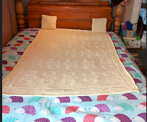 Sea Turtle Baby Blanket
