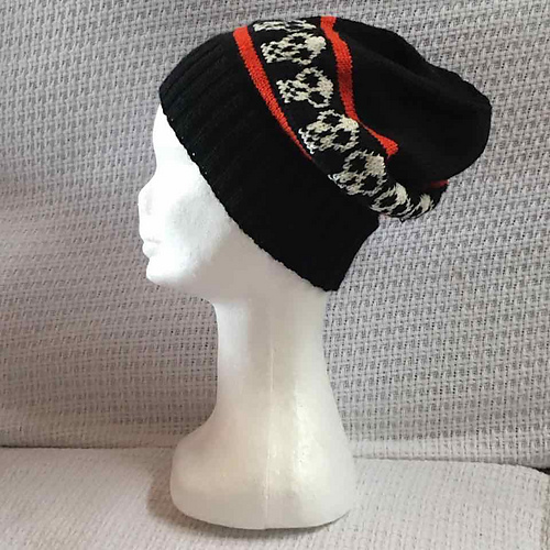 Ravelry Skully Beanie pattern by Judy Kennedy