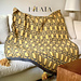 Chain Links Mosaic Throw pattern 