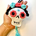 Colgante Catrina pattern 