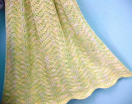Ravelry: Sweet Pea Baby Blanket pattern by Suzanne Middlebrooks