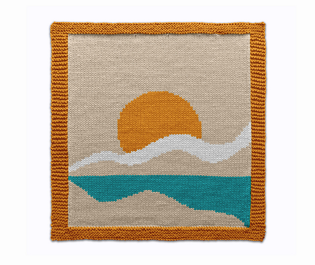 Beach Sun Landscape Square