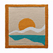Beach Sun Landscape Square pattern 