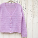 Essence V Cardigan pattern