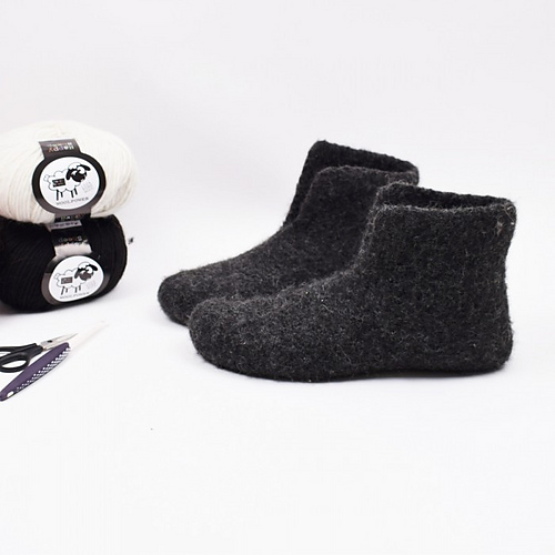 Felted slippers - Tine Sommer Hansen