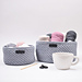Ribbon Basket - Round Leather Base photo 3