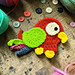 Parrot Applique pattern 
