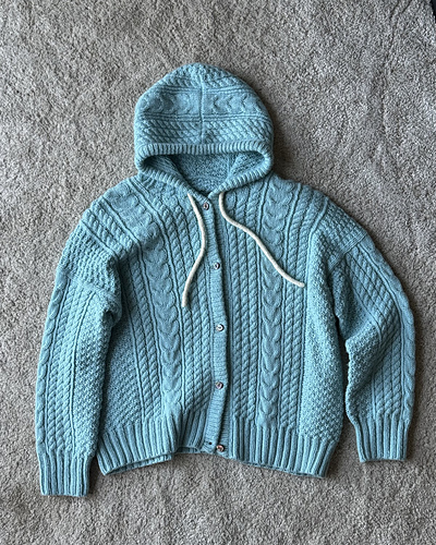 Creamsoda Hooded Cardigan