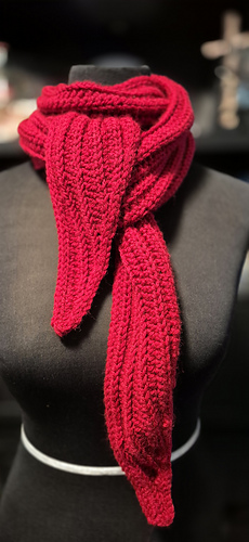 Red Heart Super Saver in Burgundy