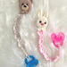 Bunny & Bear Soother Strap pattern 