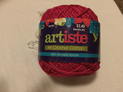 Ravelry: Artiste #8 Crochet Cotton