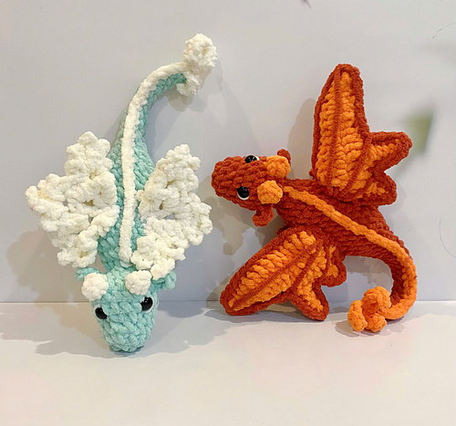 Fire and Water Dragon