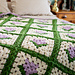 The Tulip Time Throw pattern