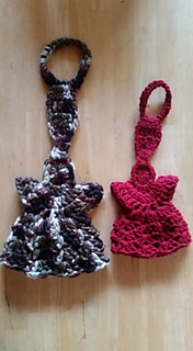 Ravelry Be An Angel Towel Topper pattern by Marilyn Cochrun