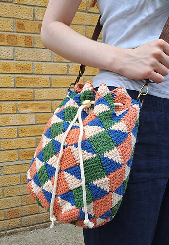 Spiral Ribbon Bag