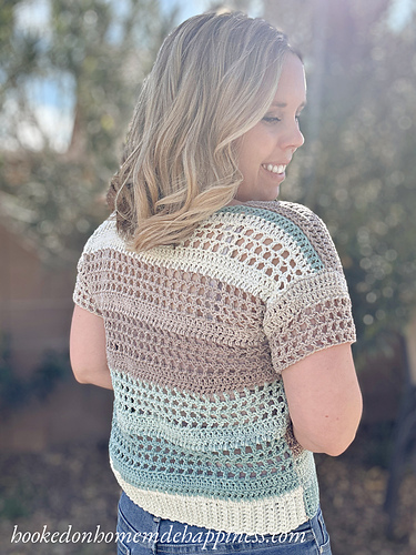 美品✨ COOHEM Aloha Eyelet Knit S/T WOMEN Ravelry: Simple Eyelet Tee pattern by Breann Mauldin
