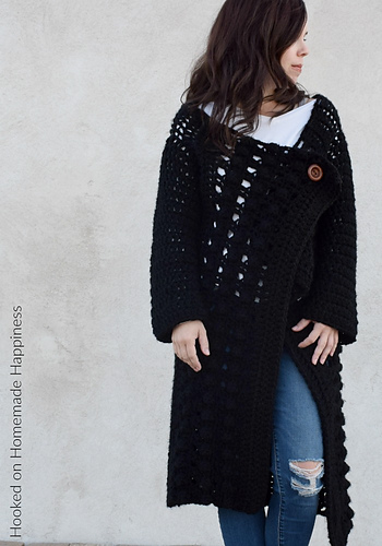 Everyday Black Cardigan photo 1