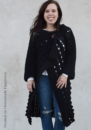 Everyday Black Cardigan photo 3