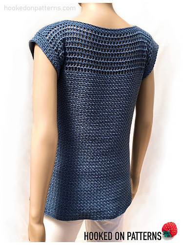Ravelry: Aviva Mesh Top Tee pattern by Ling Ryan