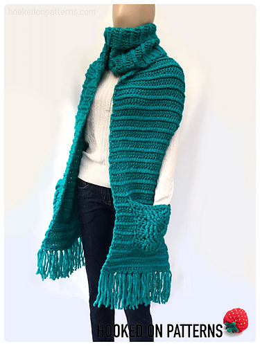 Ravelry: Super Chunky Textured Scarf pattern by Ling Ryan