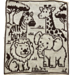 Safari Animals - Overlay Mosaic Baby Blanket pattern