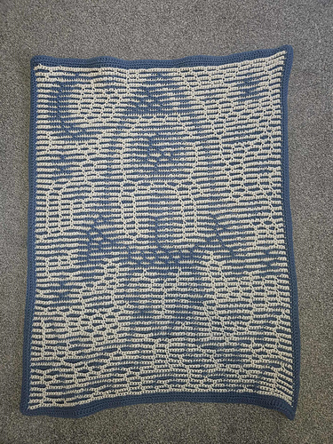 Ravelry: Rocketship - Overlay Mosaic Crochet Baby Blanket pattern by ...