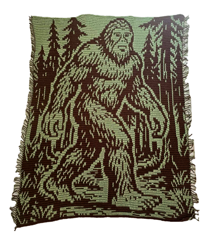 Sasquatch - Overlay Mosaic Crochet Blanket