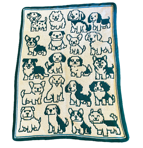 Best in Show - Overlay Mosaic Crochet Blanket