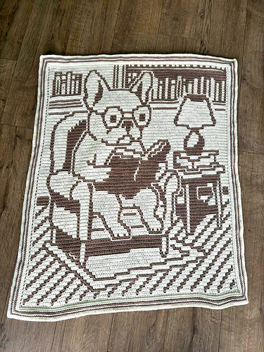 Tales & Tails - Overlay Mosaic Baby Blanket